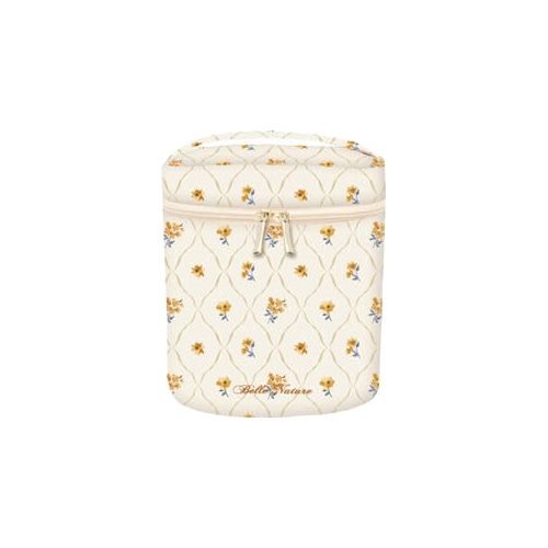 #クーリア  ベルナチュール・バニティポーチ  イエロー 09510