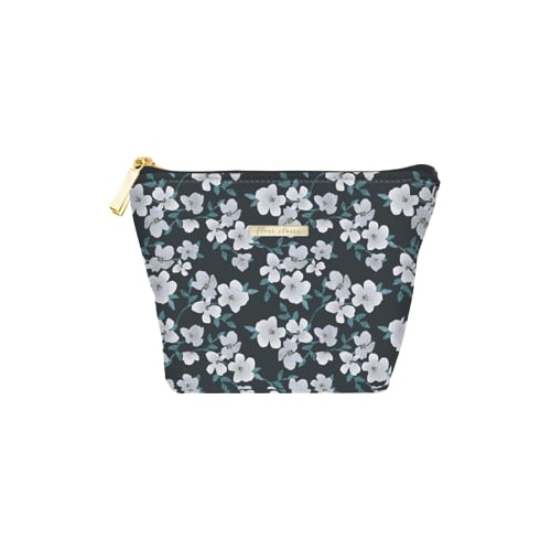 #クーリア  フロールクレール・舟形ポーチ  ブラック 09538