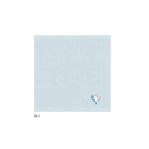 #クーリア  モイミー・タオルハンカチ  ねこ 09567