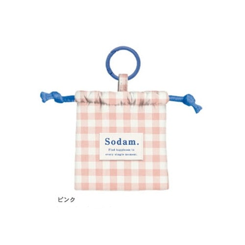 #クーリア  ソダム・ミニミニ巾着  ピンク 09627