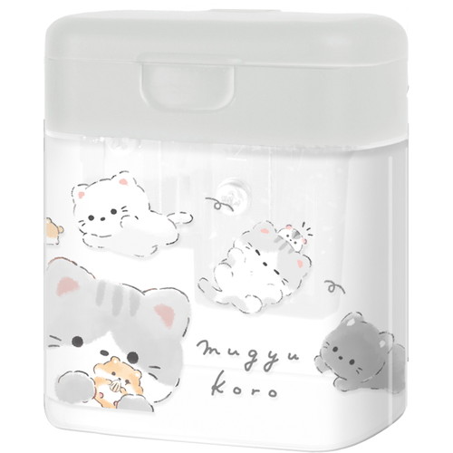 #クーリア  ころころアニマルST2WAYシャープナー   むぎゅころにゃんこ 14085
