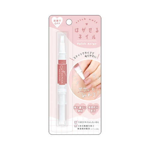#カミオジャパン  はがせるネイル／ピンクベージュ   214177