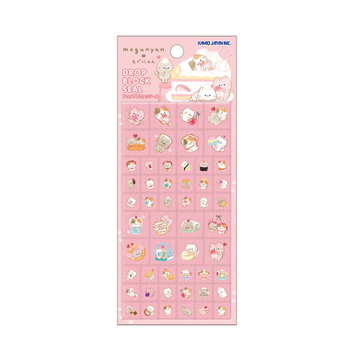 #カミオジャパン ステッカー ドロップブロックシール  もぐにゃん 229529