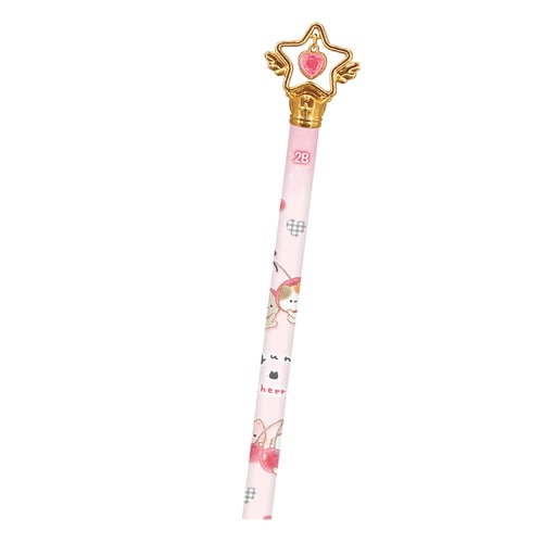 #カミオジャパン 鉛筆 もぐにゃんトゥインクルチャーム鉛筆2Bチェリー 229636