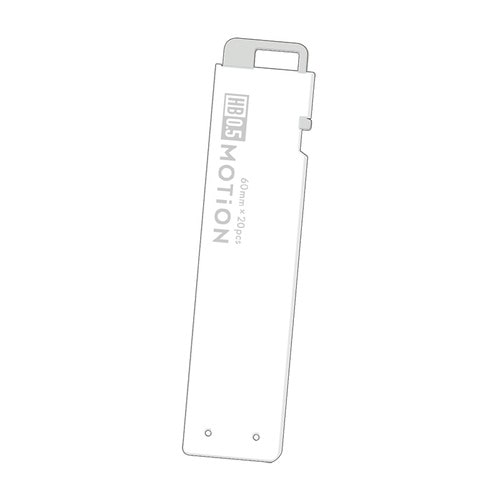 #カミオジャパン 替え芯 1PUSH替芯HB 0.5MM  MOTION_WHITE 229637