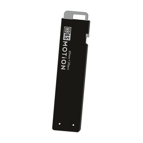 #カミオジャパン 替え芯 1PUSH替芯HB 0.5MM  MOTION_BLACK 229638