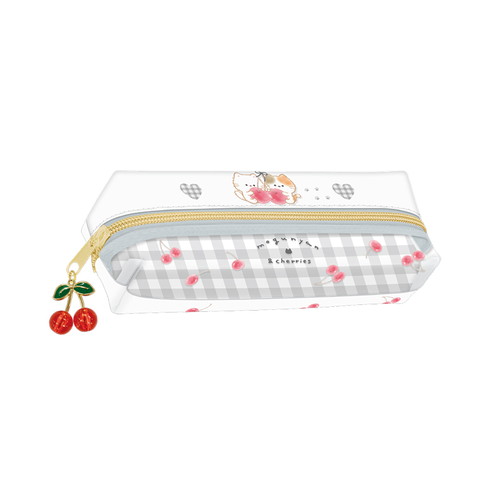 #カミオジャパン ペンケース もぐにゃん2ルームペンケース  チェリー 229672