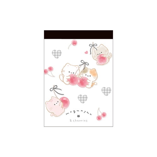 #カミオジャパン ミニメモ もぐにゃんミニメモ  チェリー 229678