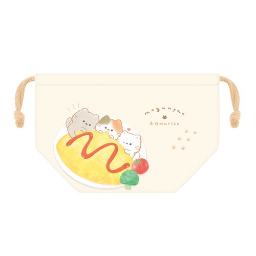 #カミオジャパン 巾着 ランチ巾着  もぐにゃん 229787