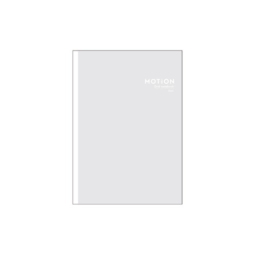 #カミオジャパン 方眼ノート MOTiON B5方眼ノート5mm B5 GRAY 229981