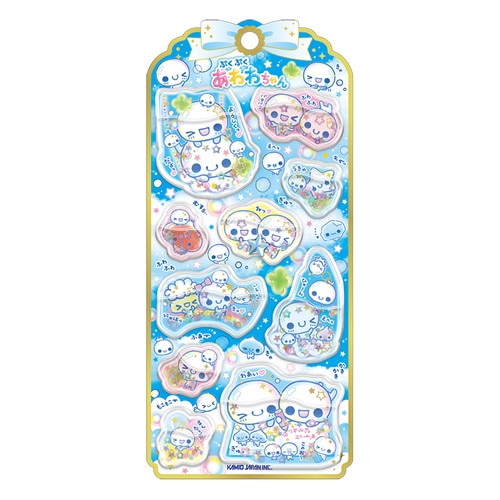 #カミオジャパン ステッカー あわわちゃんウォーターインシール  クローバー 230345
