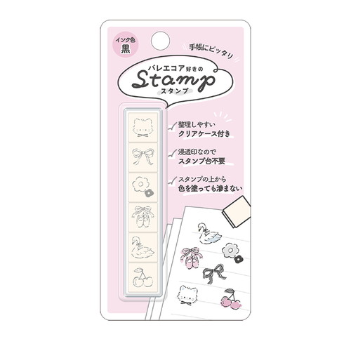 #カミオジャパン  6連スタンプ  バレエコア好きのスタンプ 230891