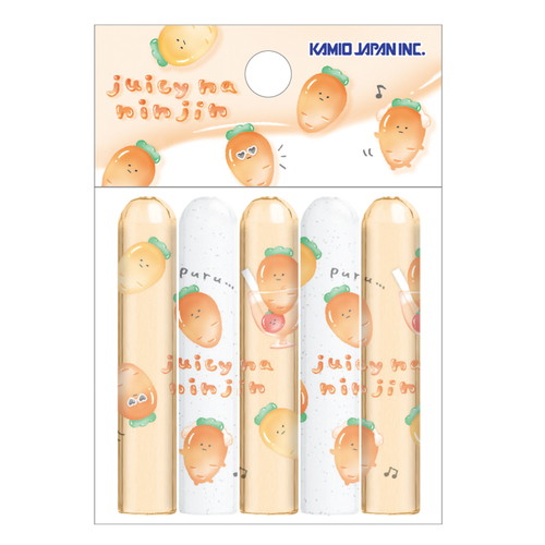 #カミオジャパン 鉛筆キャップ ジューシーなにんじん鉛筆キャップ  ジューシーなにんじん 231140