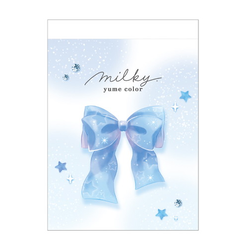 #カミオジャパン  MILKY BLUEミニメモ   231197