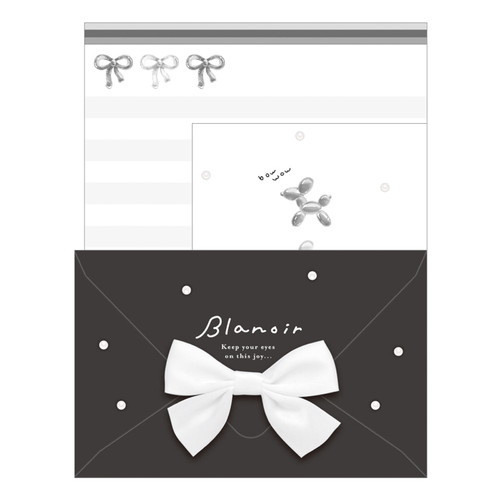 #カミオジャパン  BLANOIRリボン付きレター   231248