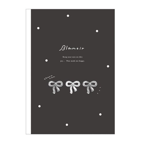 #カミオジャパン  BLANOIR B5クロスノート B5  231300