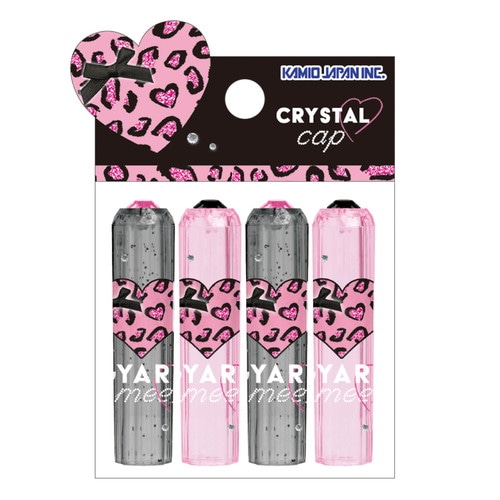 #カミオジャパン  GYARUMEEクリスタル鉛筆キャップ  ハート 231457