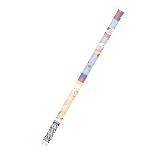 #カミオジャパン 鉛筆 マット軸赤青鉛筆  もぐにゃん 231722