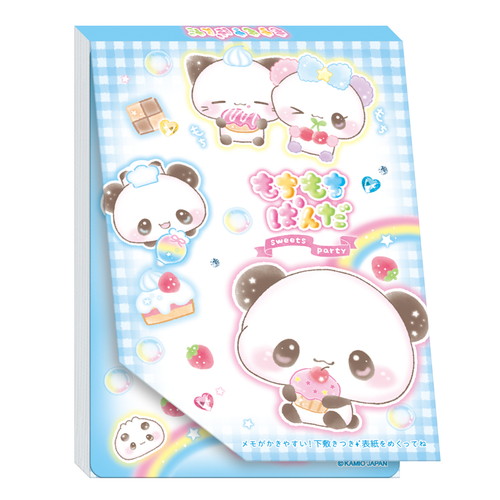 #カミオジャパン  平成レトロもちもちぱんだ下敷き付きメモ  平成レトロもちもちぱんだ 231776