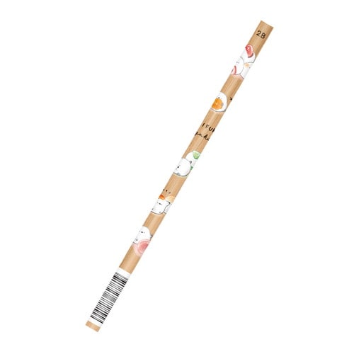 #カミオジャパン  木の鉛筆2B 2B だいふくエナガ 231990