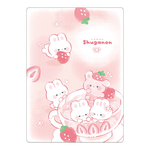 #カミオジャパン  しゅがのん下敷き  いちご 232033