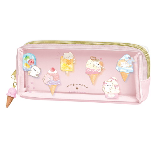 #カミオジャパン ペンケース もぐにゃんツインファスナーペンケース  アイスチラシ 232596