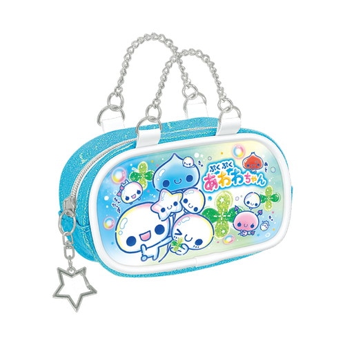 #カミオジャパン キーホルダー あわわちゃんエナメルポーチキーホルダー  ぷくぷくあわわちゃん 232752