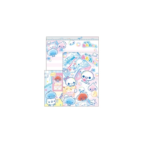 #カミオジャパン レターセット あわわちゃんソーメニーレター  あわわちゃん 234211