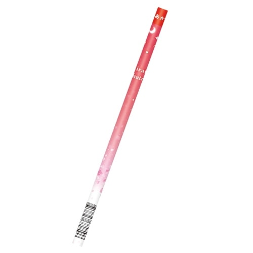 #カミオジャパン 鉛筆 新学期かきかた赤鉛筆  キラリシャトン 234630