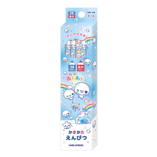 #カミオジャパン ダース鉛筆 新学期かきかたダース鉛筆  あわわちゃん 234647