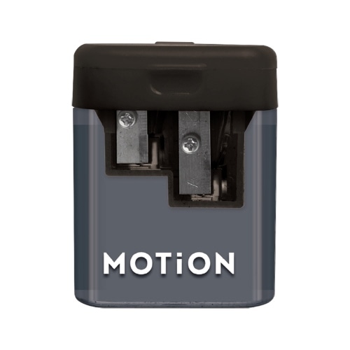#カミオジャパン 鉛筆削り 新学期MOTiONツイン鉛筆削り  クリアブラック 234722