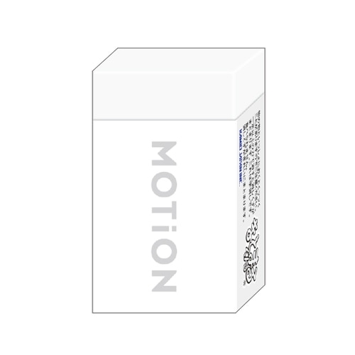 #カミオジャパン 消しゴム 新学期MOTiONまとまる消しゴム  ホワイト 235037