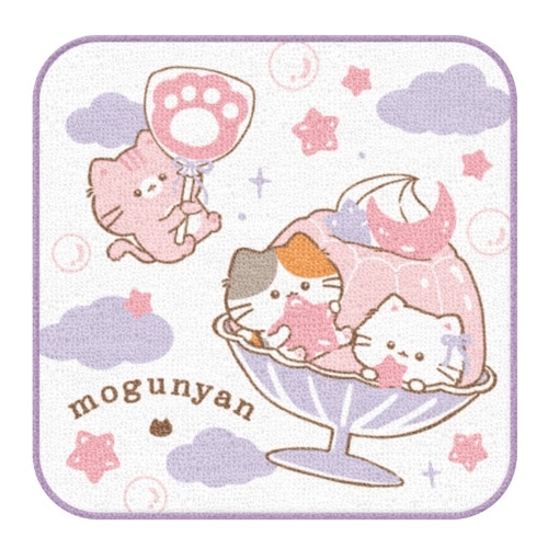 #カミオジャパン タオル 新学期ちびタオル  もぐにゃん 235053