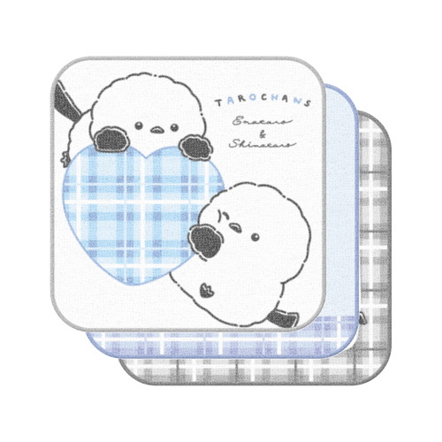 #クラックス 生活雑貨 3枚組ミニタオル  タロチャンズ／シマタロズ 133622
