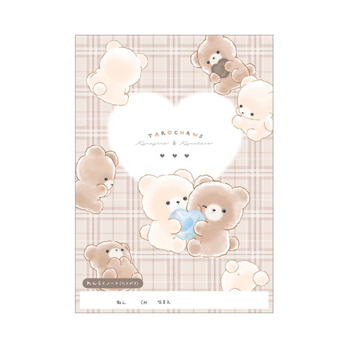 #クラックス ノート 連絡ノート B5 タロチャンズ／クマタロズ 133716