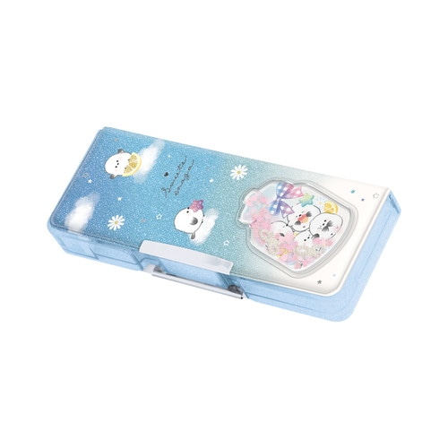 #クラックス 収納用品 コンパクト両面ペンケースース  スイーツエナガ 133723