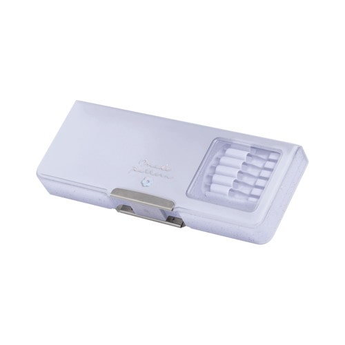 #クラックス 収納用品 カルミエール両面開きペンケース  パープル 133734