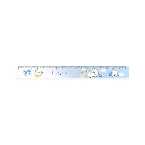 #クラックス 筆記関連小物 スリム定規 17cm スイーツエナガ 133763