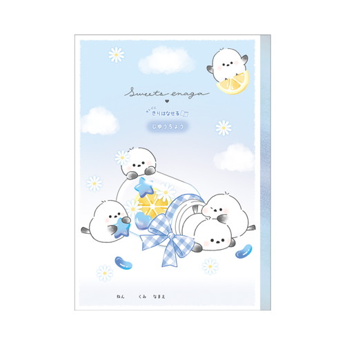 #クラックス ノート キリハナセル自由帳  スイーツエナガ 133790