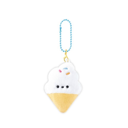#クラックス 身辺雑貨 ペタフレキーホルダー  ソフトクリーム 135226