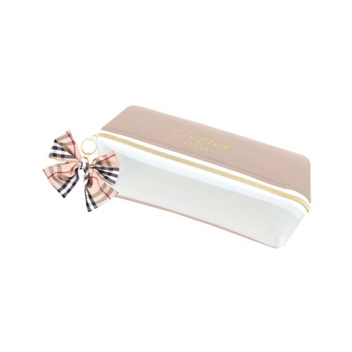 #クラックス 収納用品 セパレートボックスペンケース  ブラウンリボン 135549