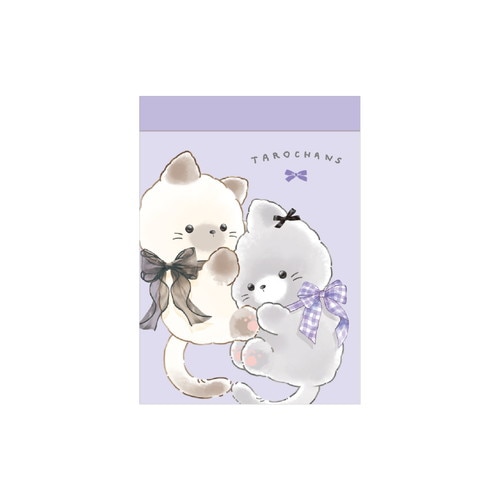 #クラックス メモ帳 タロチャンズミニメモ  ニャンタロズ 135921