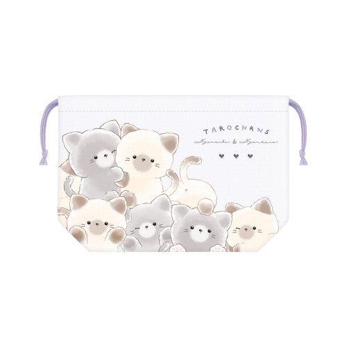 #クラックス ランチ雑貨 ランチ巾着  タロチャンズ･ニャンタロズ 136095