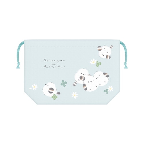 #クラックス ランチ雑貨 ランチ巾着  ワタゲノコトリ 136105