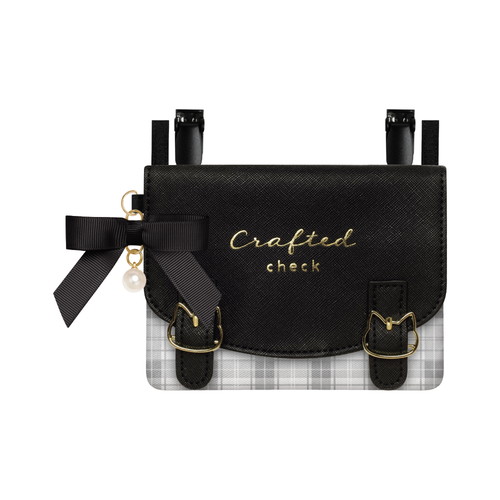 #クラックス 身辺雑貨 ポシェットポケット  ブラックチェック 136240