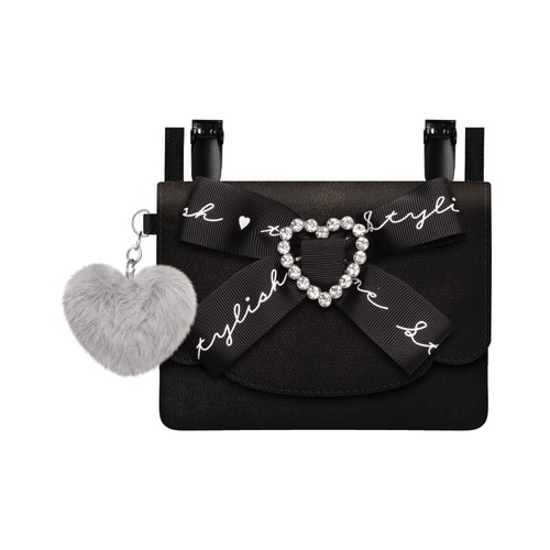 #クラックス 身辺雑貨 ポシェットポケット  ブラックハート 136245