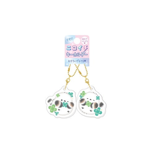 #クラックス 身辺雑貨 クリアニコイチキーホルダー  ワタゲノコトリ 136898