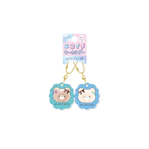 #クラックス 身辺雑貨 クリアニコイチキーホルダー  タロチャンズ／リボン 136899