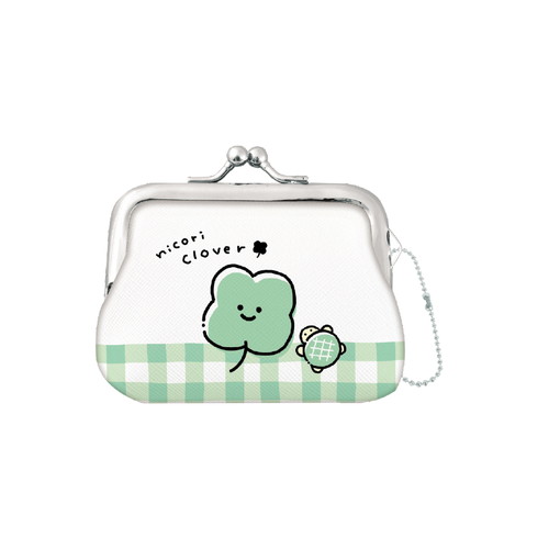 #クラックス 身辺雑貨 がま口コインケース  ニコリクローバー 137012
