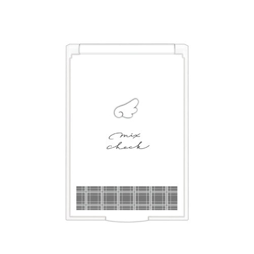 #クラックス 身辺雑貨 Ｓサイズミラー  ハネ 137245